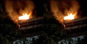 image: Mussoorie Valley View Hotel fire