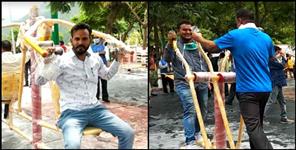 image: Open gym in Srinagar Garhwal