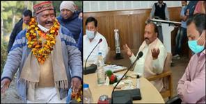 image: Pauri MLA Rajkumar Pori angry with officials