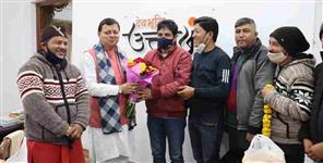 image: Devi Joshi of Tharali Congress joins BJP