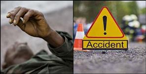 image: Policeman car hit laborer in Dehradun