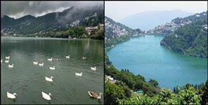image: Scientists research on Naini Lake