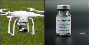 image: Coronavirus vaccine to reach in mountain with the help of drones
