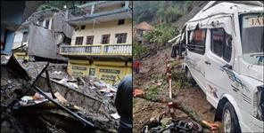 image: Cloudburst causes devastation in Tharali  Chamoli