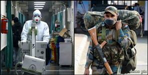 image: 10 army coronavirus positive in Chamoli district