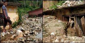 image: tehri garhwal kotiyara village land slide