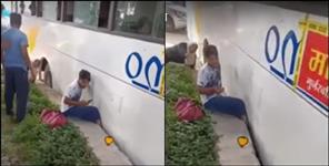 image: Video of bus in Haridwar