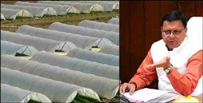 image: Uttarakhand Dhami Cabinet Poly House Scheme