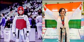 image: Anisha Aswal Taekwondo Number One Rank