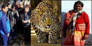 image: Leopard attack on women in almora