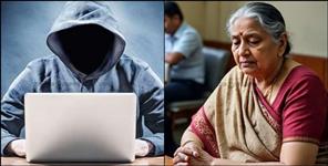 image: Cyber   fraud of crores after digital arrest of retired Vice Chancellor
