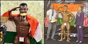 image: Uttarakhand Anil Bisht won Thailand Mr  Universe Gold Medal