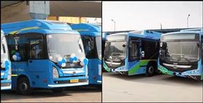 image: Electric bus of Uttarakhand Roadways on Dehradun-Delhi route