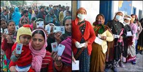 image: Voting percentage of 70 seats in Uttarakhand assembly elections till 5 pm