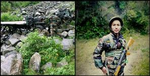 image: Kumaon regiment truck fallen in ditch