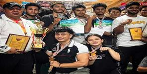 image: Aryan and Aakriti Kandari Won Gold Medal