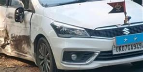 image: IG Anant Kumar Takwale Official Car Accident Near Rishikesh