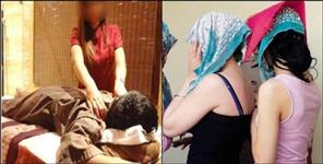 image: Police arrested 5 call girls from ramnagar mango bloom spa