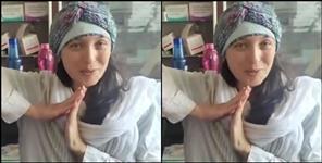 image: Ukrainian woman Safi gets help in Uttarkashi
