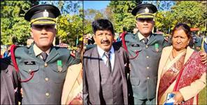 image: Bharat Singh of Dehradun became an officer in the army