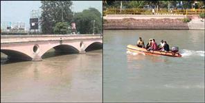 image: Girl jumped into Ganga Nahar in Roorkee
