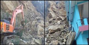 image: Yamunotri Highway landslide