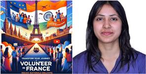 image: Ritika Was Chosen As A Volunteer By A French Institute