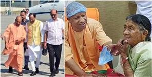 image: CM Yogi reached Dehradun to meet his mother Savitri Devi