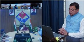 CM Dhami hold meeting for Chardham Yatra 2024