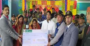 image: Marriage of Maneka  daughter of Uttarakhand martyr Girish Samant