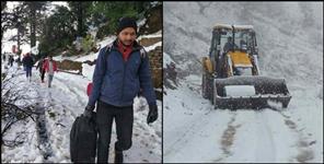image: Life is slowly coming back on track in the mountains