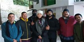 image: Virat Kohli Anushka Sharma kainchi Dham Uttarakhand