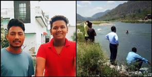 image: 2 friends drowned in kosi river haldwani