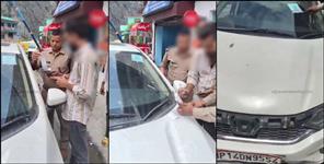 Fake JUDGE Sticker on Car caught by police in Pandukeshwar Badrinath