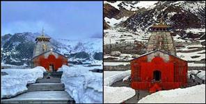 image: kapat of Kedarnath Dham will open on May 6