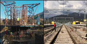 image: Demarcation work of Badri Kedar railway line completed