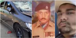 image: Horrific road accident on Holi painful death of three people including retired S