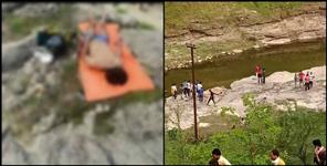 image: Two youths drowned in Almora Kosi river