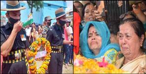 image: body of martyr Chandrashekhar Harbola reached home after 38 years