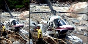 image: second helicopter fallen in uttarkashi latest updates