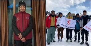 image: Tehri Garhwal Shalini Rana Won Two Medals In National Winter Games