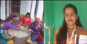 image: Self employment of Lata Nautiyal of Raanwai