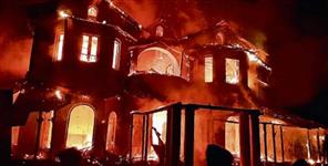 image: Dilip majethiya kothi got fire in nainital