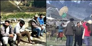 image: 80 people stuck in darma Valley pithoragarh