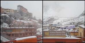 image: Latest snowfall pictures in Uttarakhand