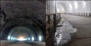 image: Leakage in tambakhani tunnel Uttarkashi Uttarakhand