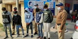 image: Haridwar police arrested 5 thieves
