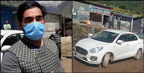 image: Minister son reached joshimath without permission