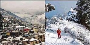 image: Snowfall in Uttarakhand  Alert in 5 Districts