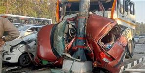 image: Two people died tragically in Dehradun road accident